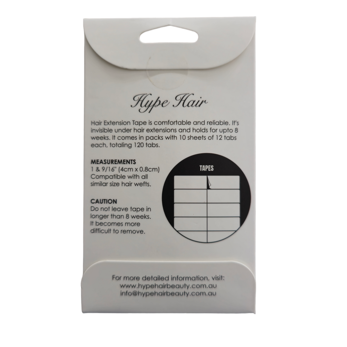 Pre-cut Replacement Tape Tabs 120 Pieces Tape Hair Extensions