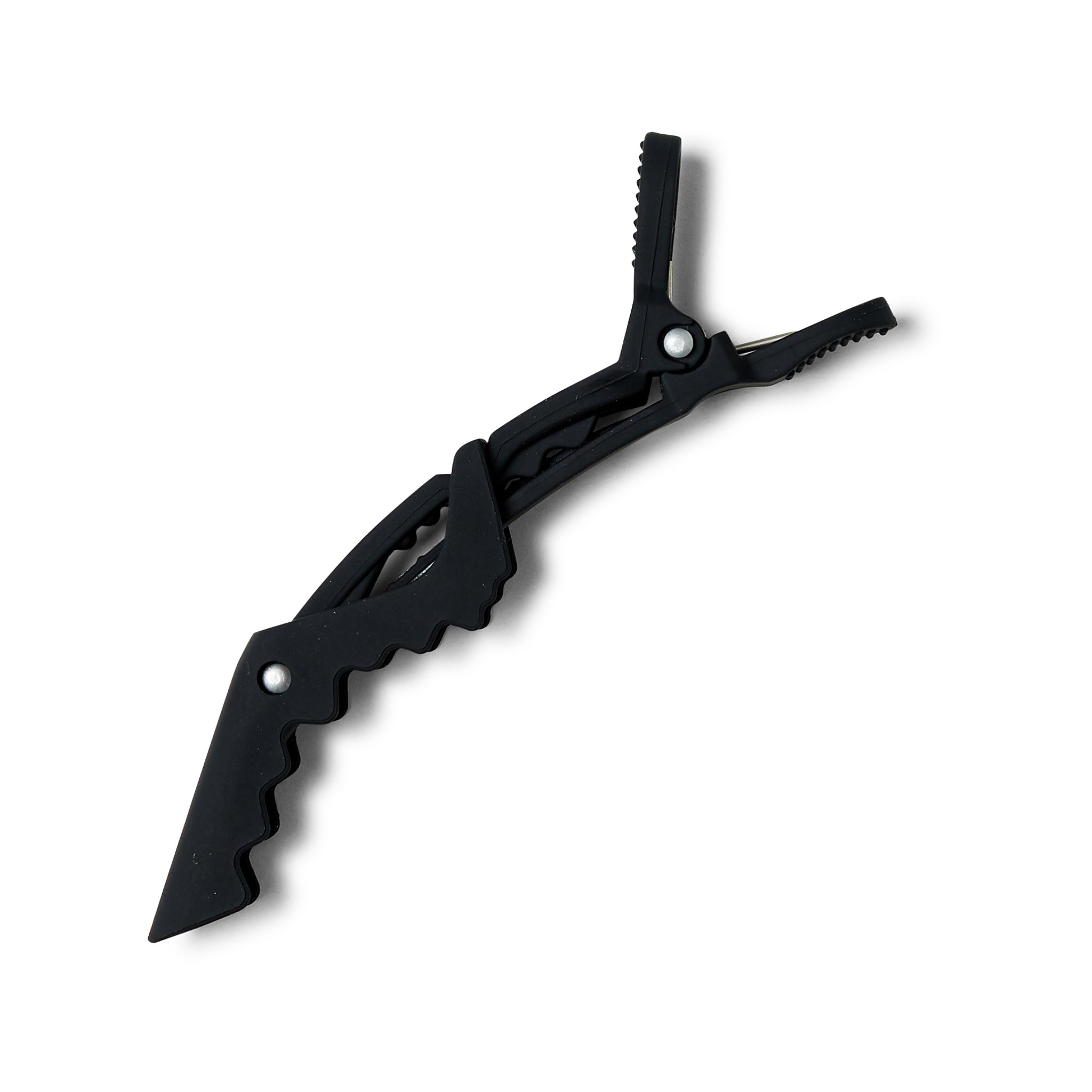 Crocodile Hair Clips Matte Finish