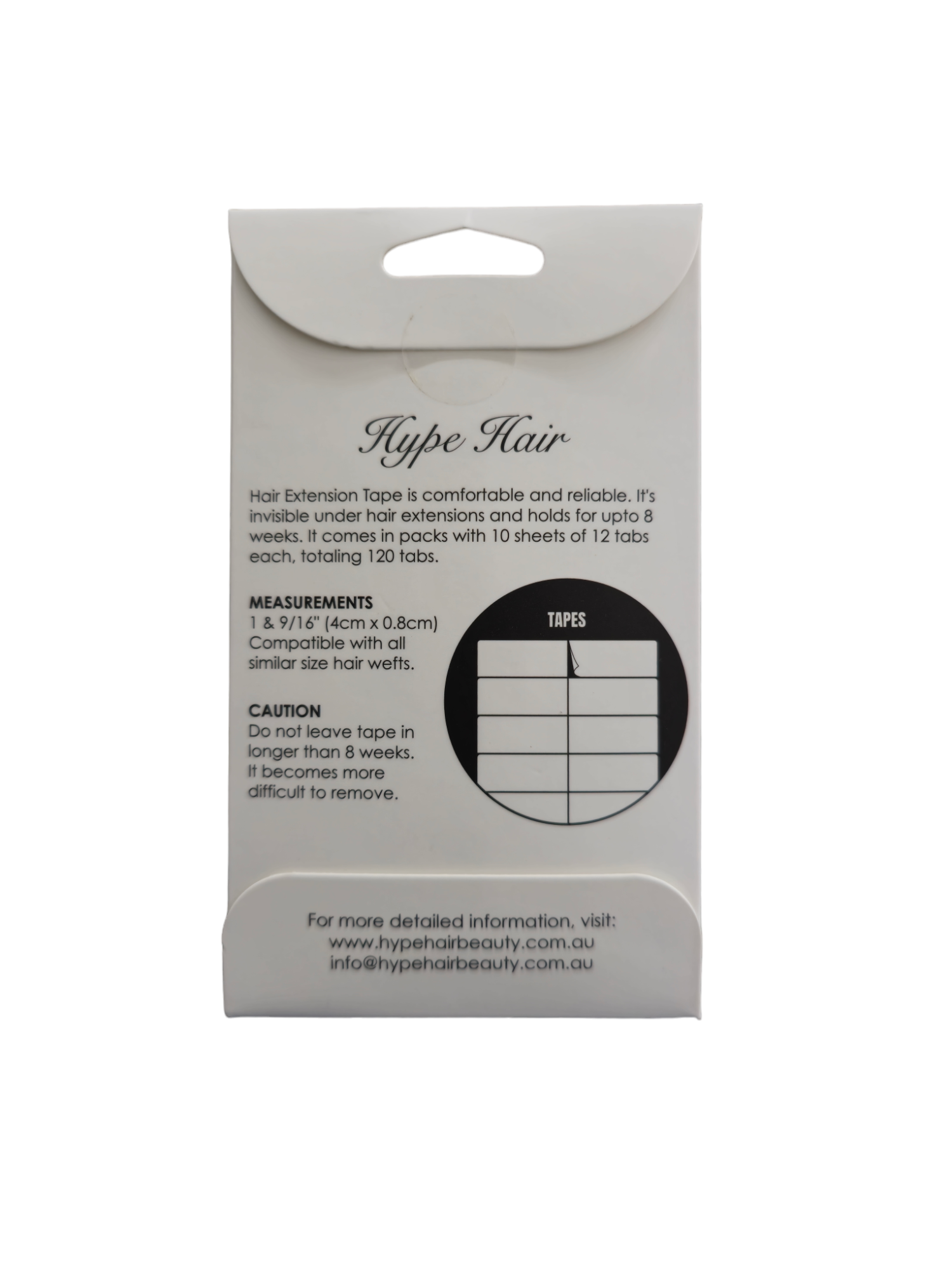 Pre-cut Replacement Tape Tabs - 120 Pieces - Tape Hair Extensions