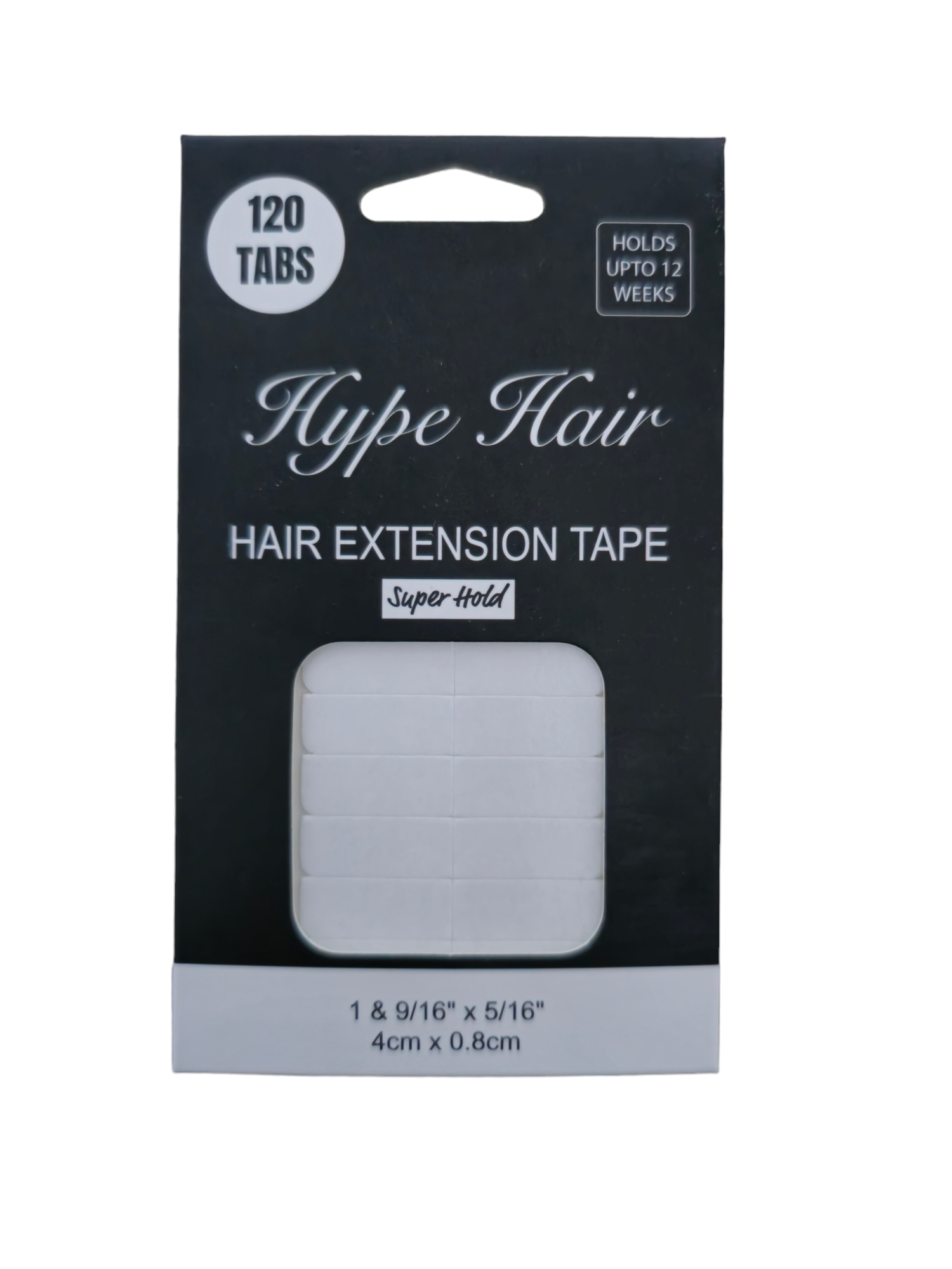 Pre-cut Replacement Tape Tabs - 120 Pieces - Super Hold - Tape Hair Extensions