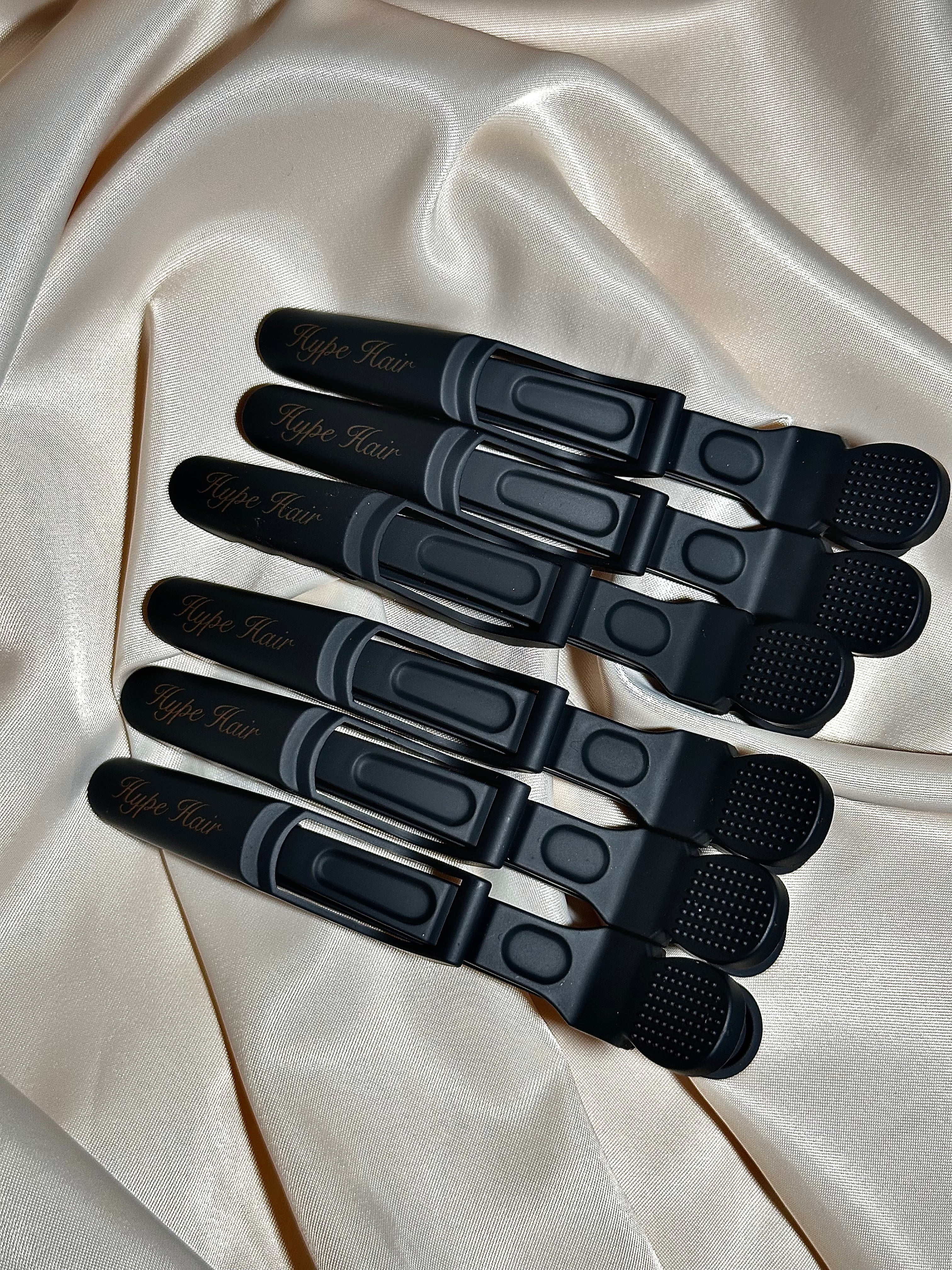 Crocodile Hair Clips Matte Finish