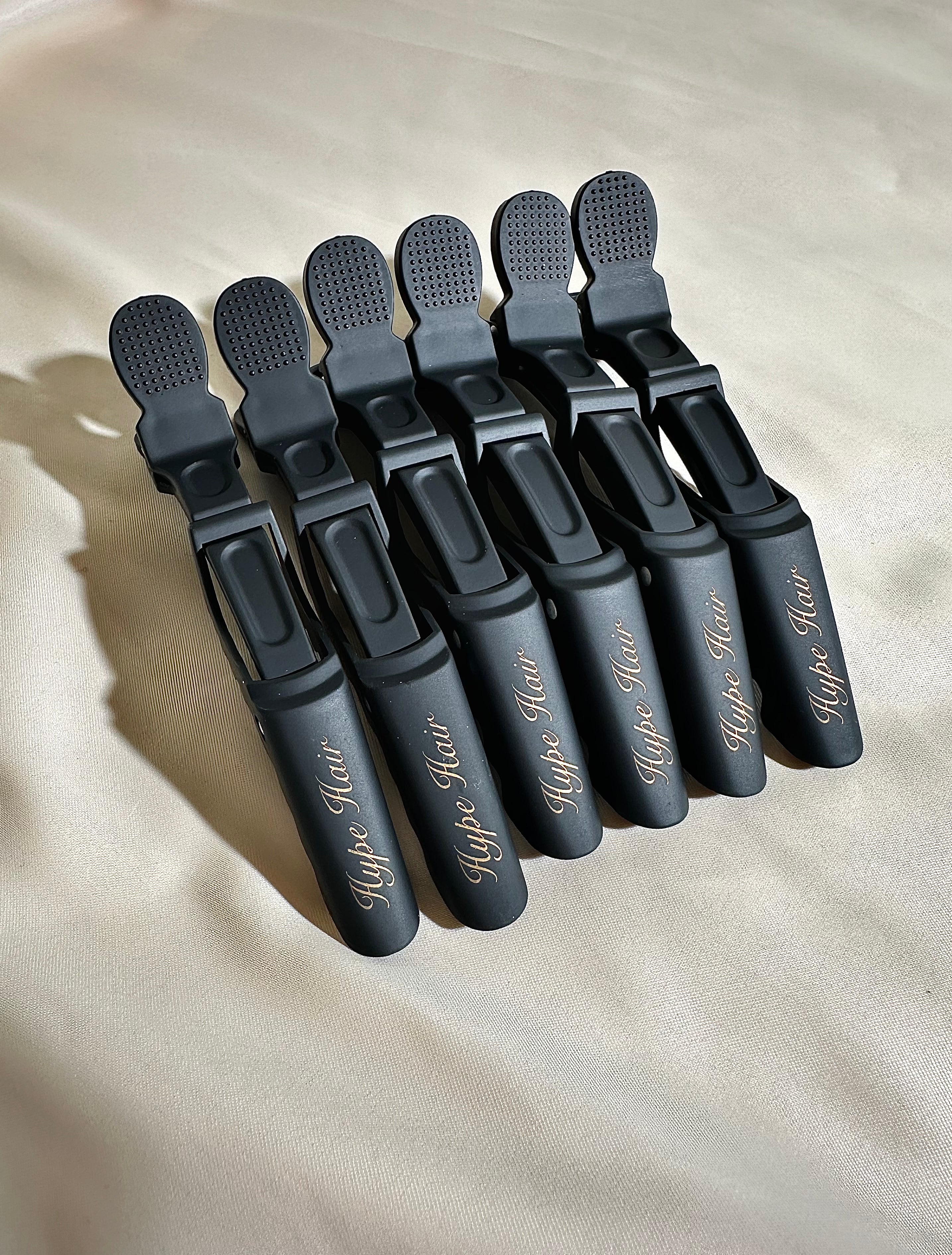 Crocodile Hair Clips Matte Finish