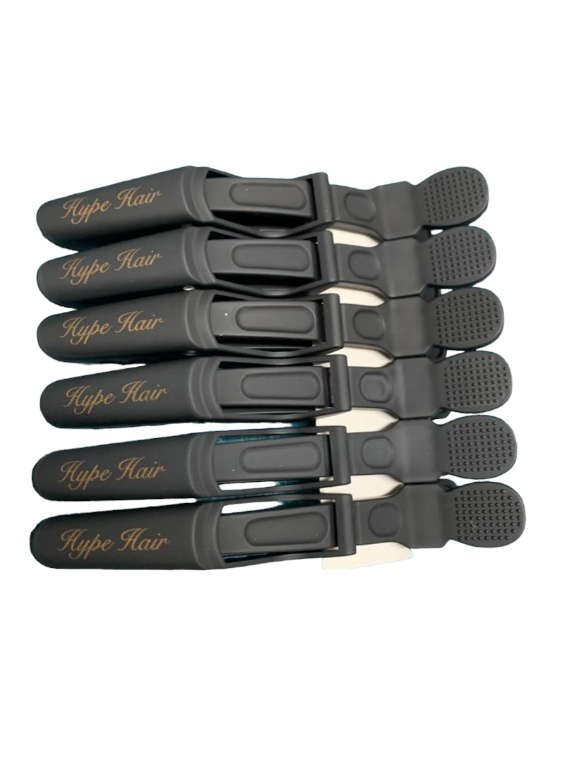 Crocodile Hair Clips Matte Finish