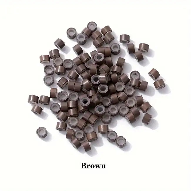 Hair Extension Silicone Beads